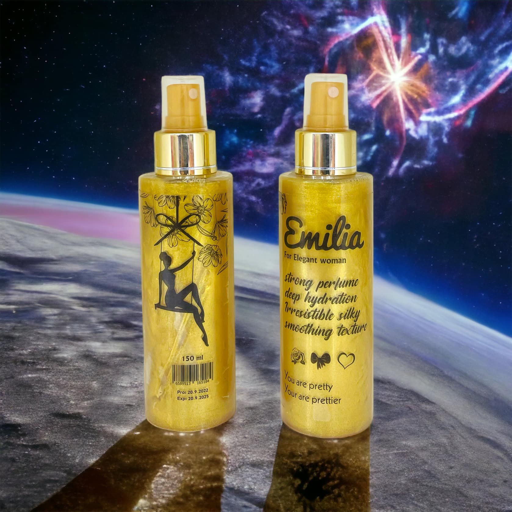 Shimmery Body Perfume by Emilia - Image 9