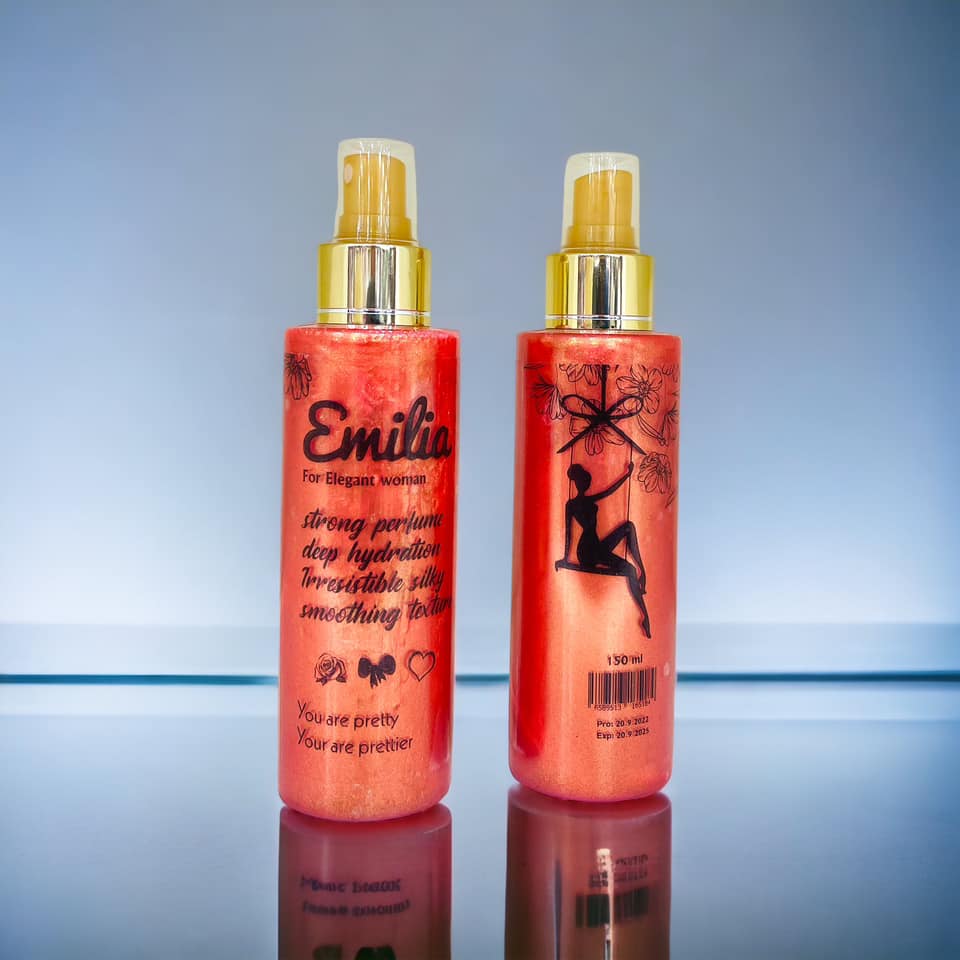 Shimmery Body Perfume by Emilia