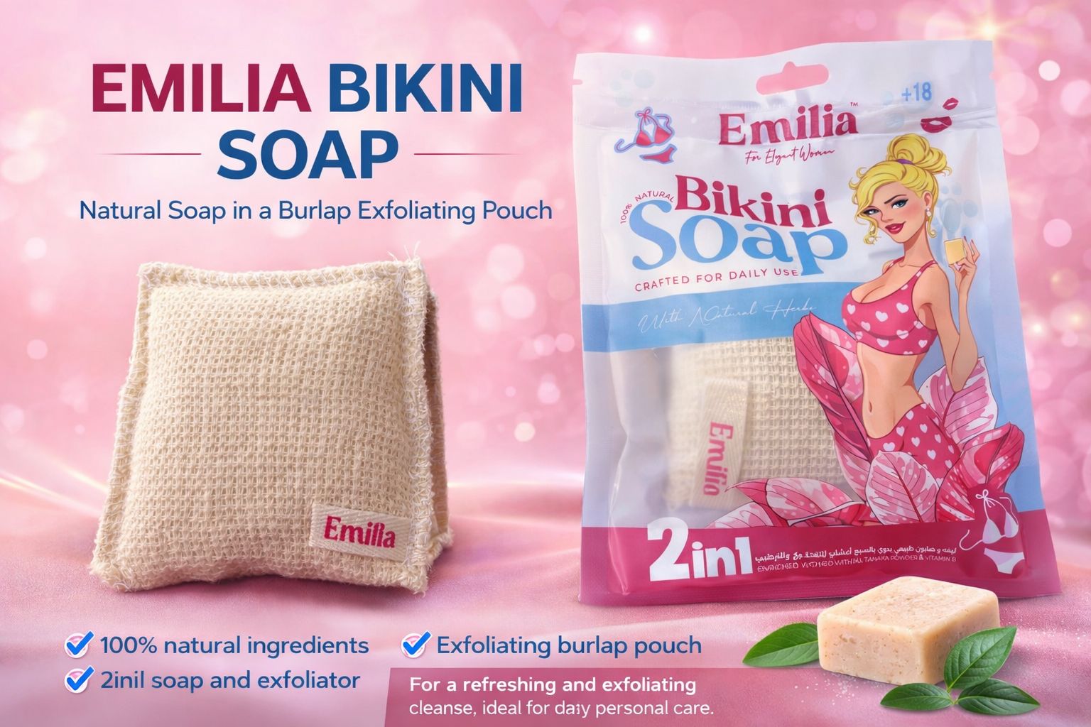 Emilia Bikini Soap 2in1 - Image 2